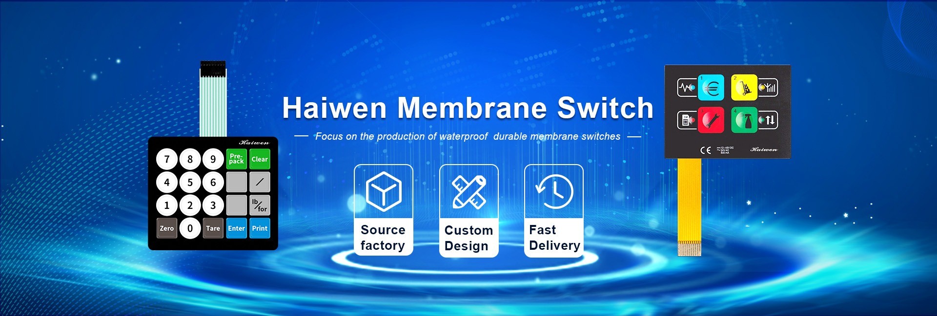 quality PET Circuit Membrane Switch factory