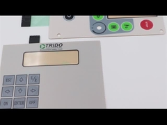 ROHS FPC Membrane Switch Custom Membrane Keypad With Flat Button